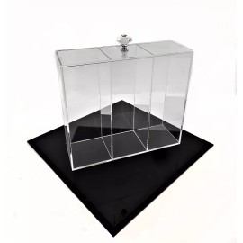 ACRI INNOVA Organizador De Acrílico Para Brochas De Maquillaje.