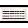 HVAC Premium 10"w X 4"h 1-Way Air Vent Adjustable Aluminum