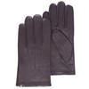 isotoner Women's Leather Gloves, brown