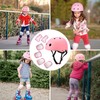 UIEYAKFR Juego Casco Bicicleta para Niños, Protecciones para Patinar Nino,Apto