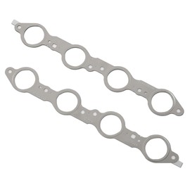 CHEDA Exhaust Manifold Gasket Set Multi-Layer Steel Header Compatible with All LS Series Engines (Except LS7) LS1 LM7 LR4 LQ4 LS6 L59 LQ9 LM4 L33 LS2 LH6 L92 L76 LY2 LY5 LY6 12617944