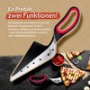 Pizza Lover Pizza Scissors Stainless Steel with Non-Slip Handle and