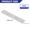 sourcing map 23 Gauge Headless Pins Nails, Stainless Steel 1/2"