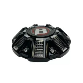 Ballistic Off-Road Gloss Black/Chrome Wheel Center Cap CAP OR-D2 CAP OR-D