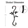YILONGDA Hummingbird Bird Feeder Hanger Hooks for Outdoors Hanging, Shepherds
