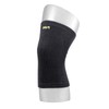 D&M #821BK-S Medium Compression Supporter for Knees, Black, Size S