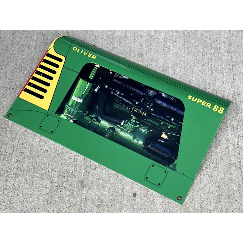 Wow!! Oliver 88 Farm Equipment Tractor Farm 3D Sign