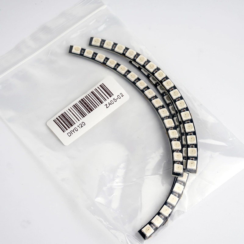 Sparkleiot 60 Bits 60 X WS2812 5050 RGB LED Ring