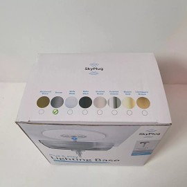 SkyX NIB SkyX 5531-BR SkyPlug Plug & Play Lighting Base Capella Bronze Finish Cat#JK