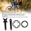 Bike Crankset Mountain Bike Crank Arm Set with 34T Positive