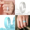 Saco Band - Anillo de silicona para mujer, 6 mm