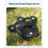BOBLOV Body Camera Magnet Mount, 6pcs Magnets Style, Universal Magnetic