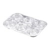 kyaputensutaggu (Captain Stag) Aluminum Plates BBQ Aluminum 6 Hole Plate 28 X/19 cm