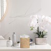 Stylish Tissue Box Cover - This Burlap Holder Instantly Covers