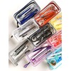 Reimei Fujii KPF902V Clear Pen Pouch, Violet, Set of 2
