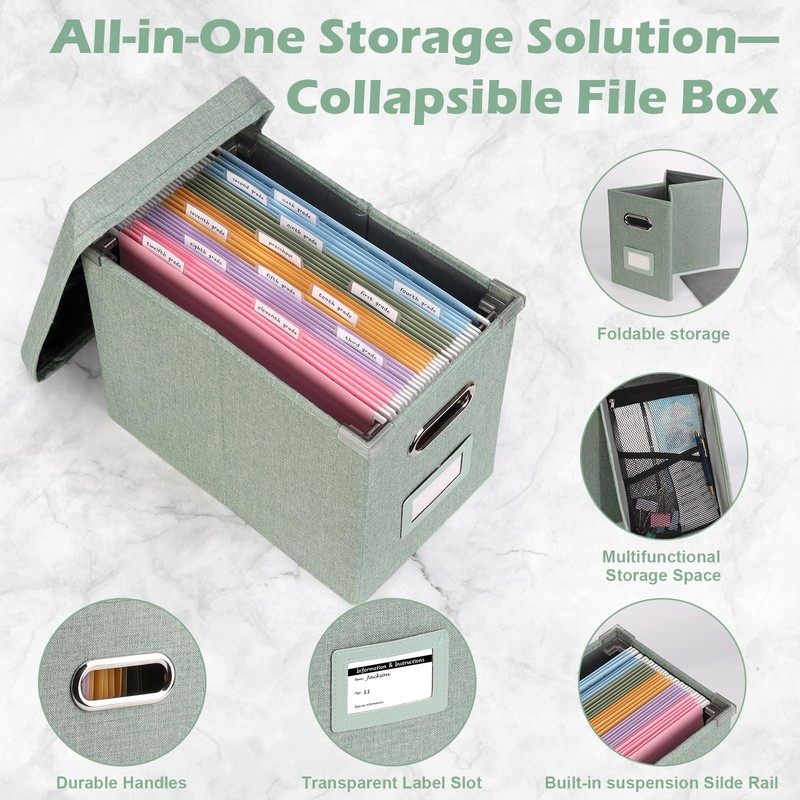 DOSTATNI School Years Organizer Kit K-12 School Years Memory Keeper