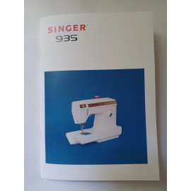Singer 935 Manual Sewing Machine Owners Guide (Reprint)