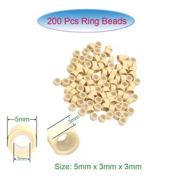 JFFX Hair Extensions Tools, Kits for Micro Link Hair Feather Extensions, Plier Micro Pulling Hook Bead Device for Micro Silicone Rings