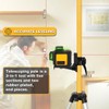 MOETER Upgraded 13.8Ft./4.2M Telescoping Laser Level Tripod with Level Bubble