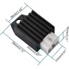 PCC 4 PIN VOLTAGE REGULATOR RECTIFIER ATV GY6 MOPED DIRT