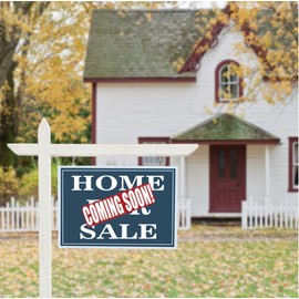 Coming Soon Sign Rider for Realtors – Reusable Magnetic Coming Soon Sign Real Estate Rider for Realtors and Real Estate Agents - by Office Products and Signs