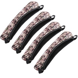 Yutetuter 4-Pack Scope Cover Waterproof Neoprene Scope Covers Optics Lens Cover 12" Leaf