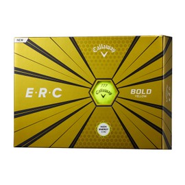 Callaway Golf Balls, ERC Balls, Bold Yellow, 2019 Model, 1 Dozen (12 Pack)