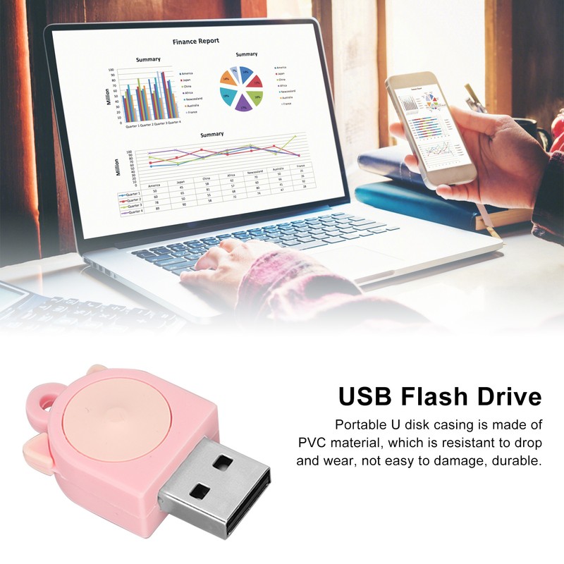 Cat Ear U Disk Mini Cute Gifts Innovative Cartoon USB2.0