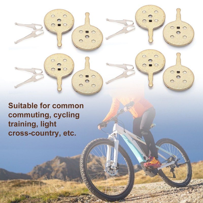 4 Set M355 M446 Mountain Bike Disc Brake Pads Ketone