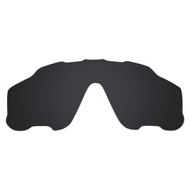 Alphax Stealth Black Polarized Replacement Lenses Fit for Oakley Jaw-breaker OO9290