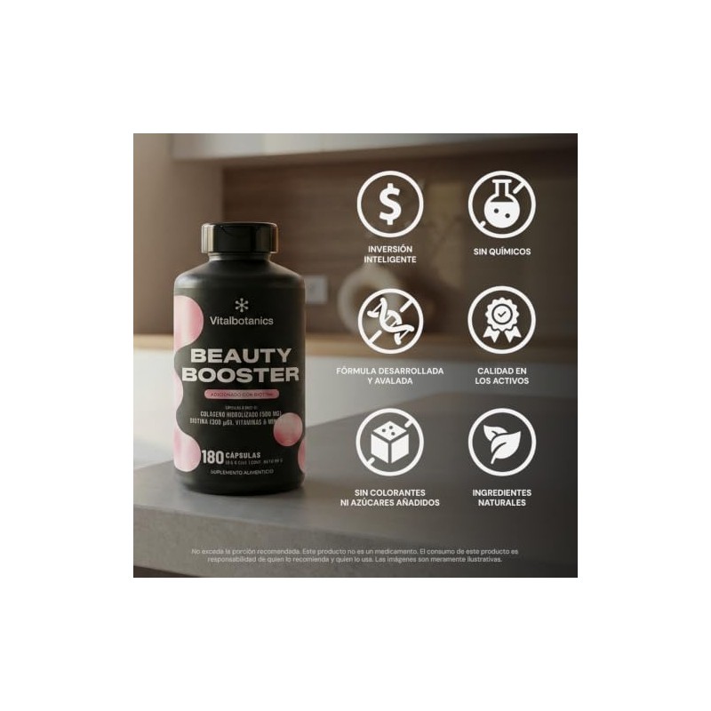 Colágeno Hidrolizado con Biotina y Zinc VITAL BOTANICS