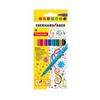 Eberhard Faber 551008 - Fibre-Tip Pens in Cardboard Case, 5