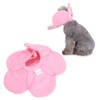 Pet Recovery Collar Adjustable Lightweight Prevent Licking Sunflower Shape Cute