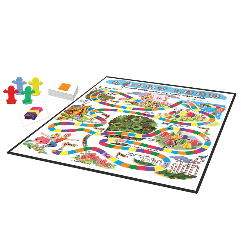 Candy Land With Retro Artwork by Winning Moves Games USA,