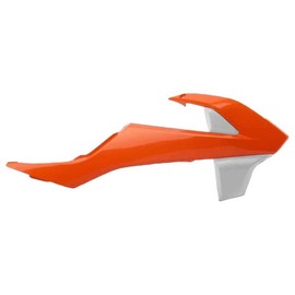 Polisport KTM 65 SX Radiator Covers Pair White Black Models 2016-20