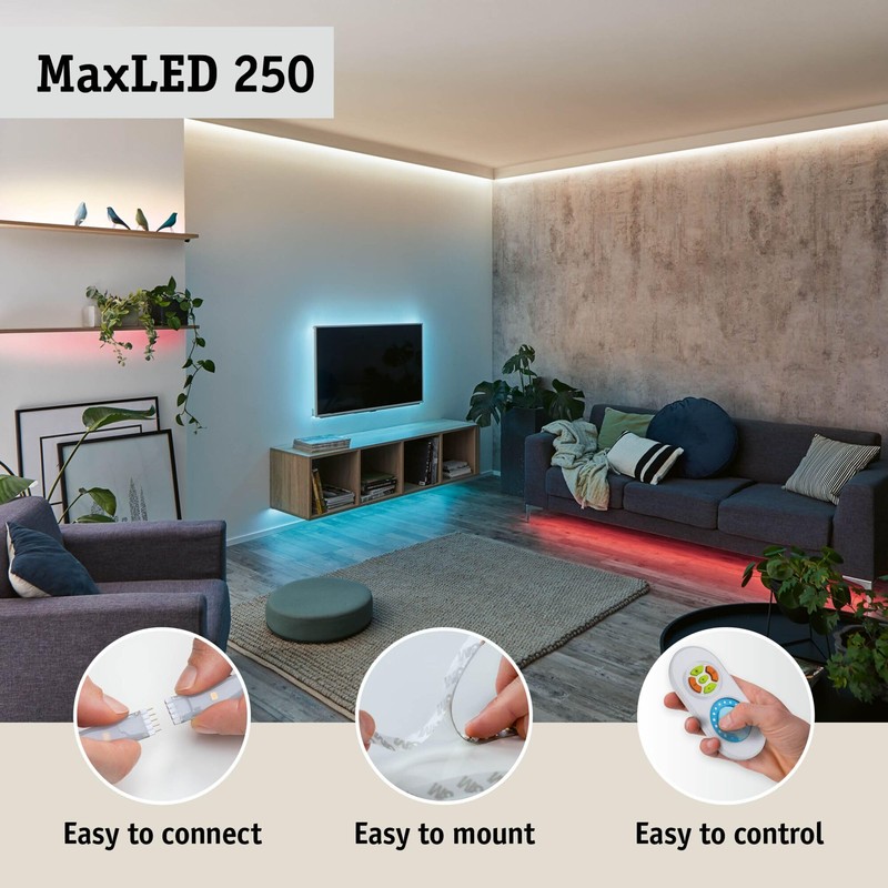 Paulmann 78893 LED Stripe MaxLED 250 Night Comfort Basic Set