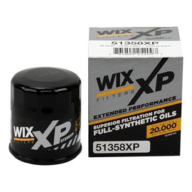 WIX 51358XP WIX XP Oil Filter Replacement, Built for Synthetic Oil - Compatible With Honda (87-12), Kia (95-05), Infiniti-Nissan (96-17)