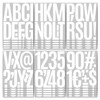 YNHAY 305 Pcs Waterproof 5" Vinyl Alphabet & Number Stickers