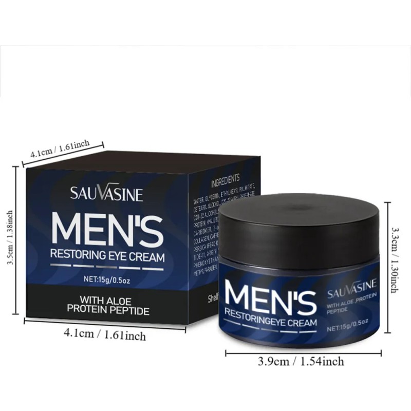 Crema De Ojos For Hombres Que Aclara Las Ojeras E