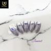  No.1205 Handmade Nail Tips - Short Straight Coffin /