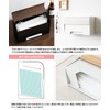 Miyatake Seisakusho MC-1400M Mask Case for Magnetic Entrance Door, White