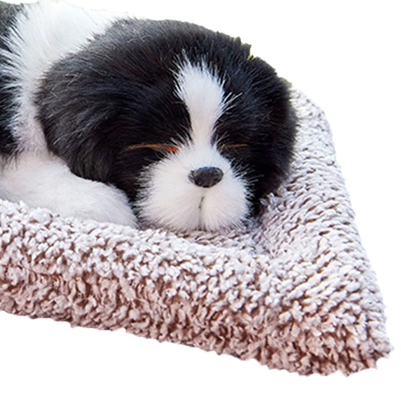 Actived Carbon Dog Plush Toy Odor Removal Air Purification Sleeping