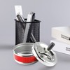Starlet24 Rotating Ashtray Wind Ashtray Ashtray Storm Ashtray Ashtray Red