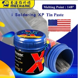 Mechanic Low temp Solder Paste Mechanic XP7 Flux IPX7, Pcb, Weight 60g 148°C