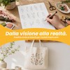 ZORVENIX 12 Fogli di Stabilizzatore per Ricamo Idrosolubile, Formato A4