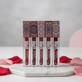 Labiales Líquidos Matte Set 8 Larga Duración Color Intenso                                                                                            