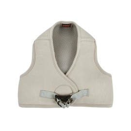 Puppia Eco Dog Vest Harness Eco-Friendly No Pull Comfort Harness for Small and Medium Dogs, Beige, Large