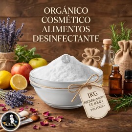 Bicarbonato Sodio Orgánico Grado Alimenticio Y Cosmético
