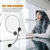 OATIPHO 2pcs Fake Headphone Props Headset Microphone Singer Cosplay Props