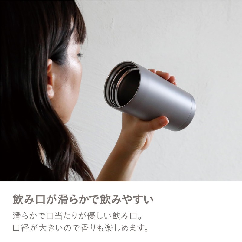CB Japan Water Bottle, 12.5 fl oz (370 ml), Dark